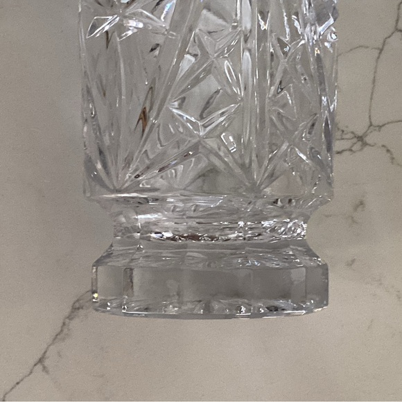 Bohemia Hand Cut Lead Crystal Vase - Picture 6 of 8